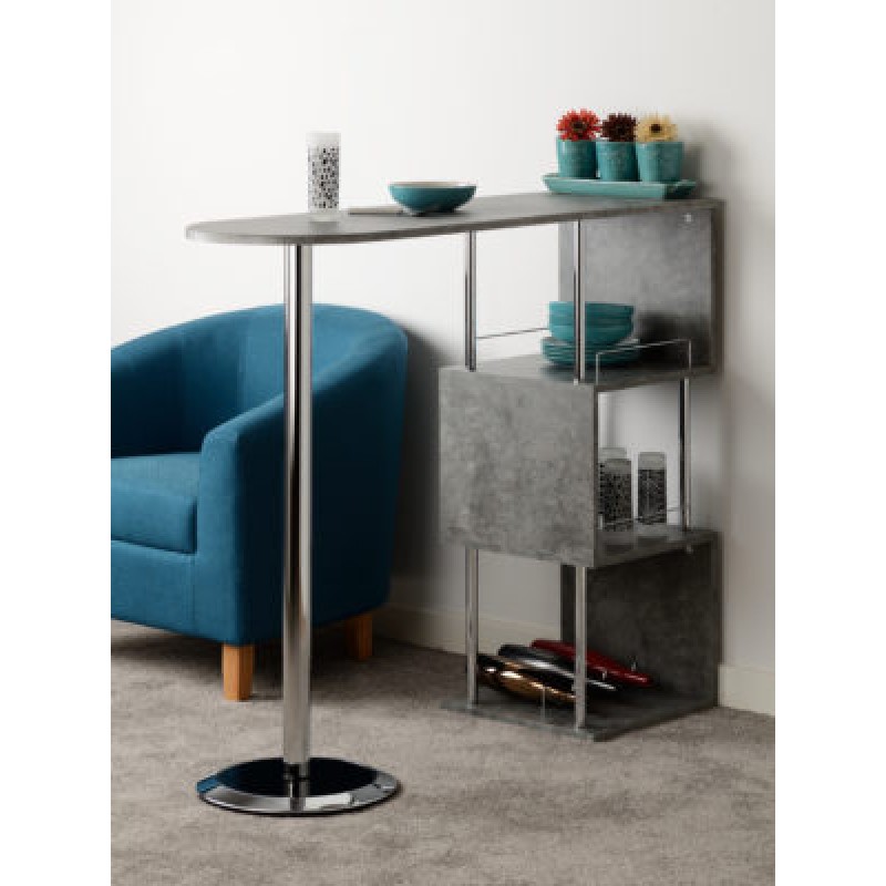 Charisma Concrete Effect Home Bar